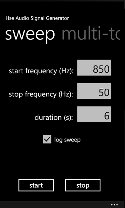 Captura 7 Signal Generator windows