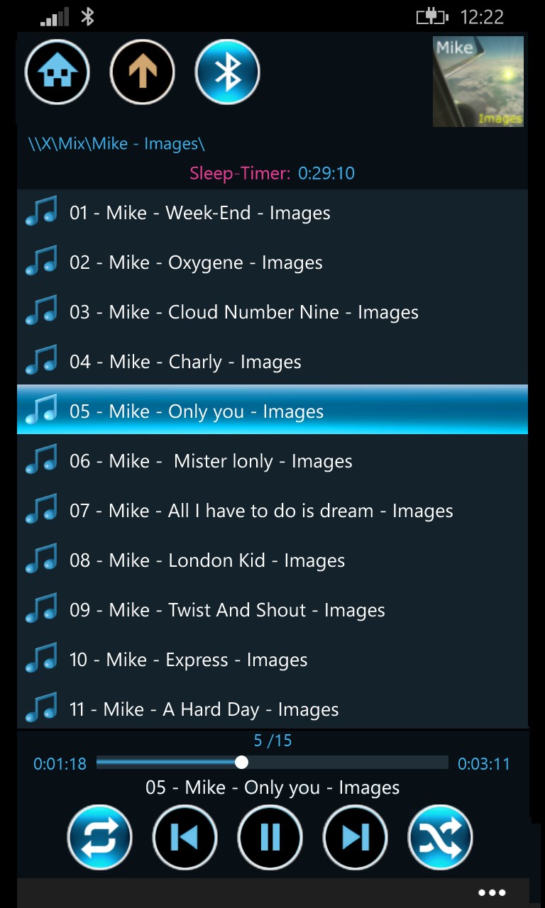 Captura de Pantalla 1 QuickMusicPlayer windows