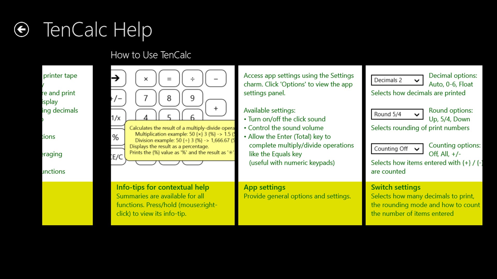 TenCalc Business Calculator - Microsoft Apps