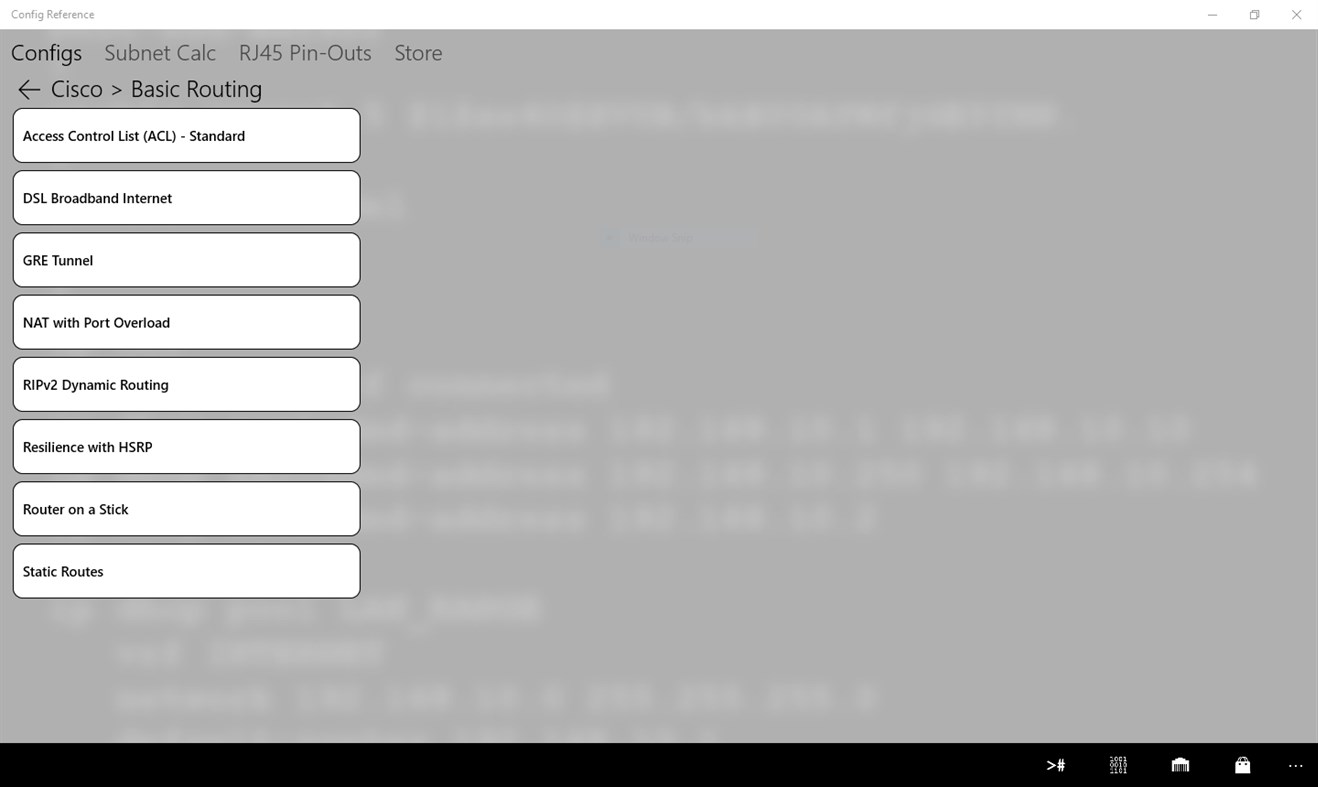 #1. Config Reference (Windows) 由: Speak to the Geek