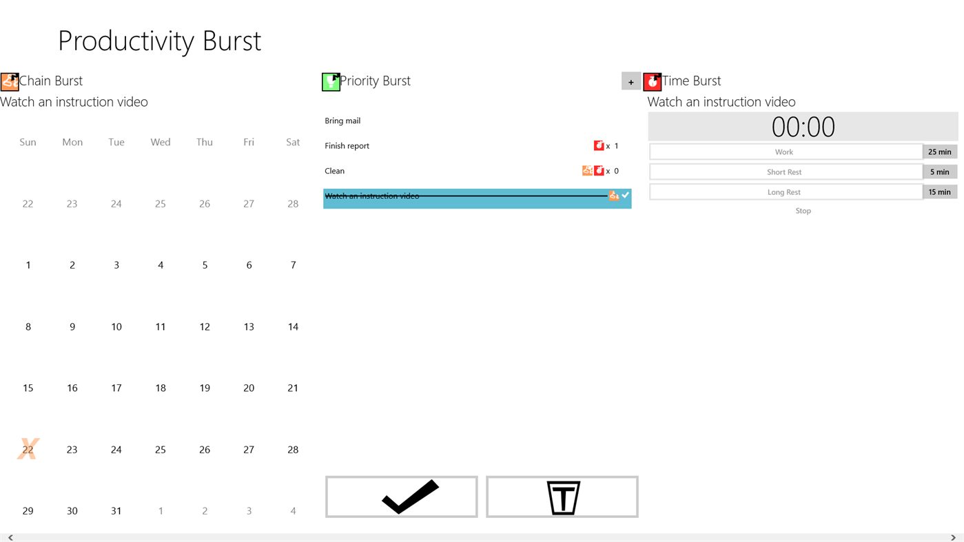 #2. Productivity Burst (Windows) Podle: Omar Ajerray