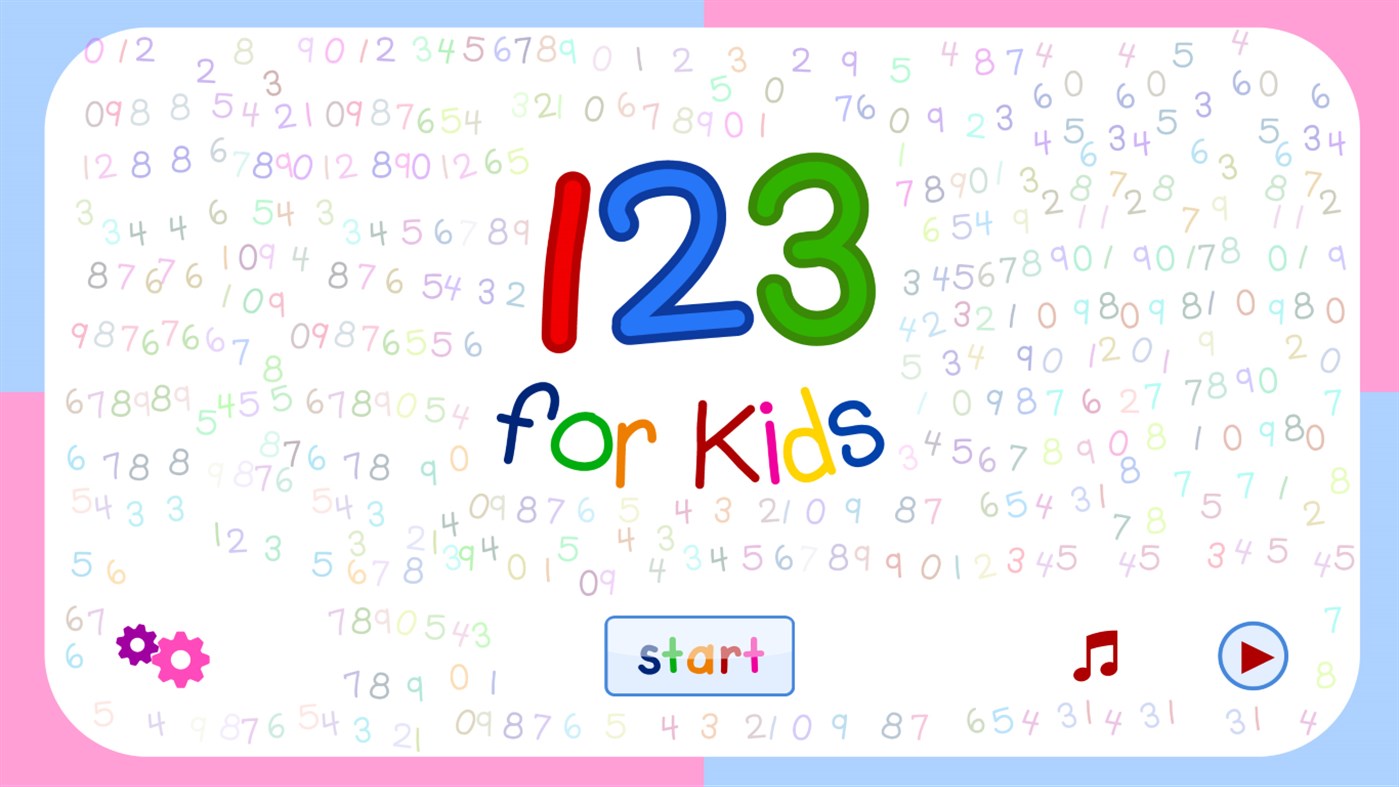 #1. 123 for Kids - Numbers Flashcards (Windows) بواسطة: Holiday Educationist