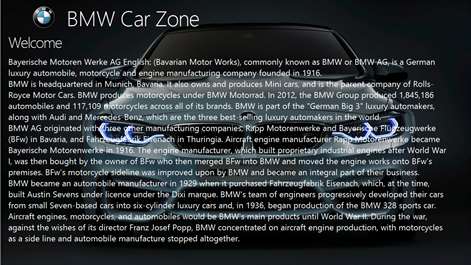BMW Car Zone Screenshots 1
