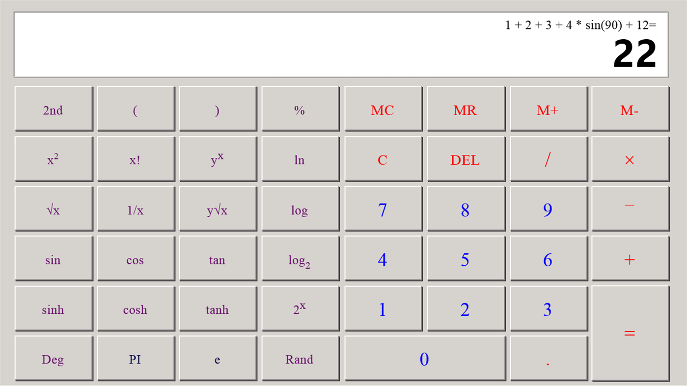 #4. Calculator X8 (Windows) 由: Gergely Orosz