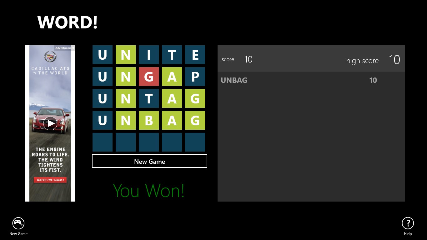 Word! screenshot
