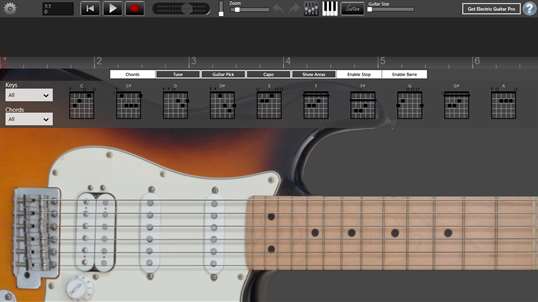 Electric Guitar Lite screenshot 1