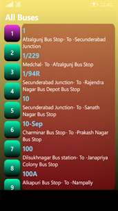 Hyd Bus Routes screenshot 5