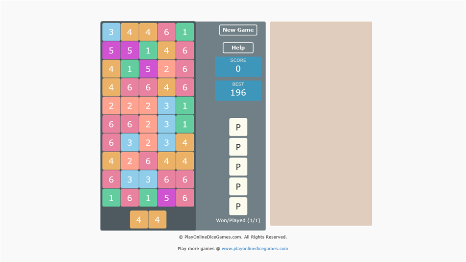 Sevens: Dice Game (Windows) By: ALGOTECH SOFTWARE