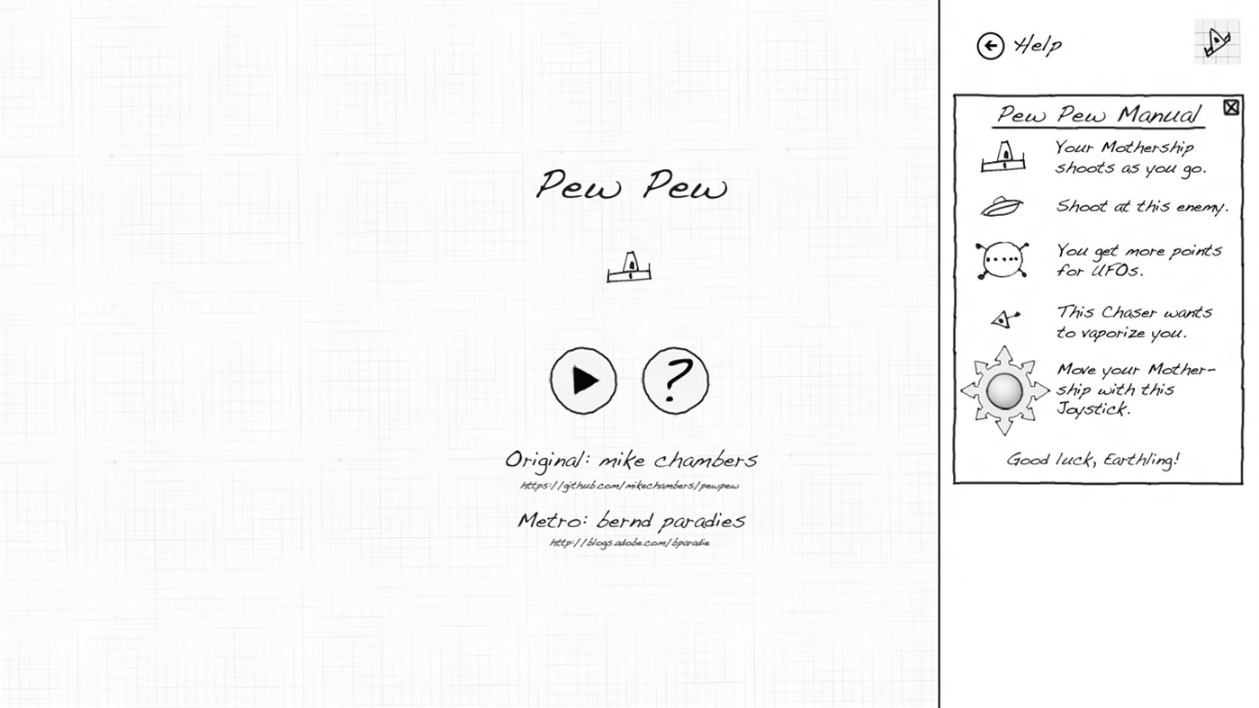 #2. Pew Pew (Windows) Von: Bernd Paradies