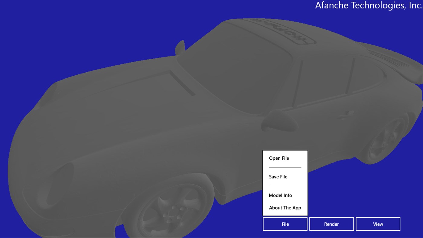 #3. 3D Model Viewer (Windows) 由: Afanche Technologies Inc.