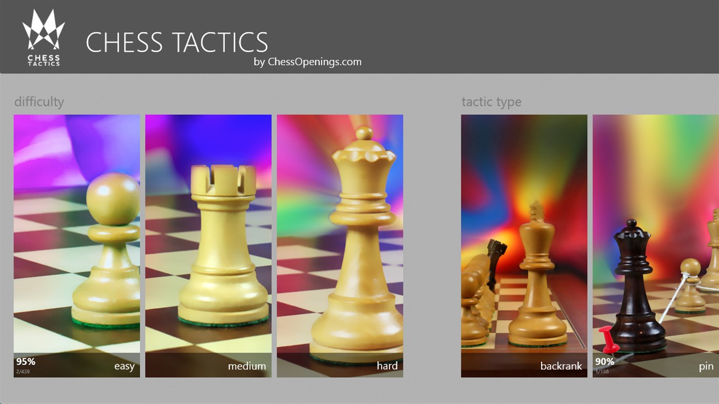 #1. Chess Tactics (Windows) Bởi: Dereque Kelley