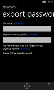 Passwords screenshot 8