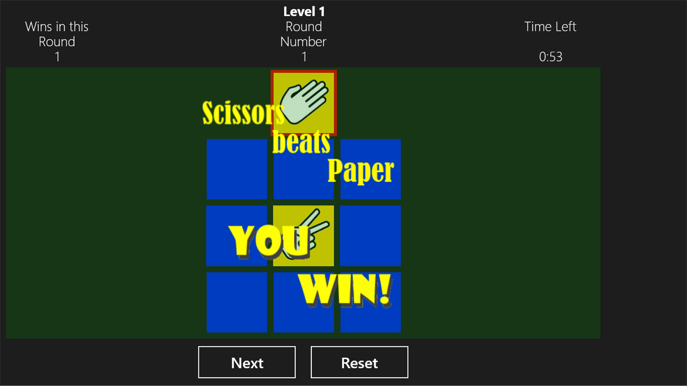 #3. Flash Rock Paper Scissors (Windows) Przez: FusionWare Integration Corp.