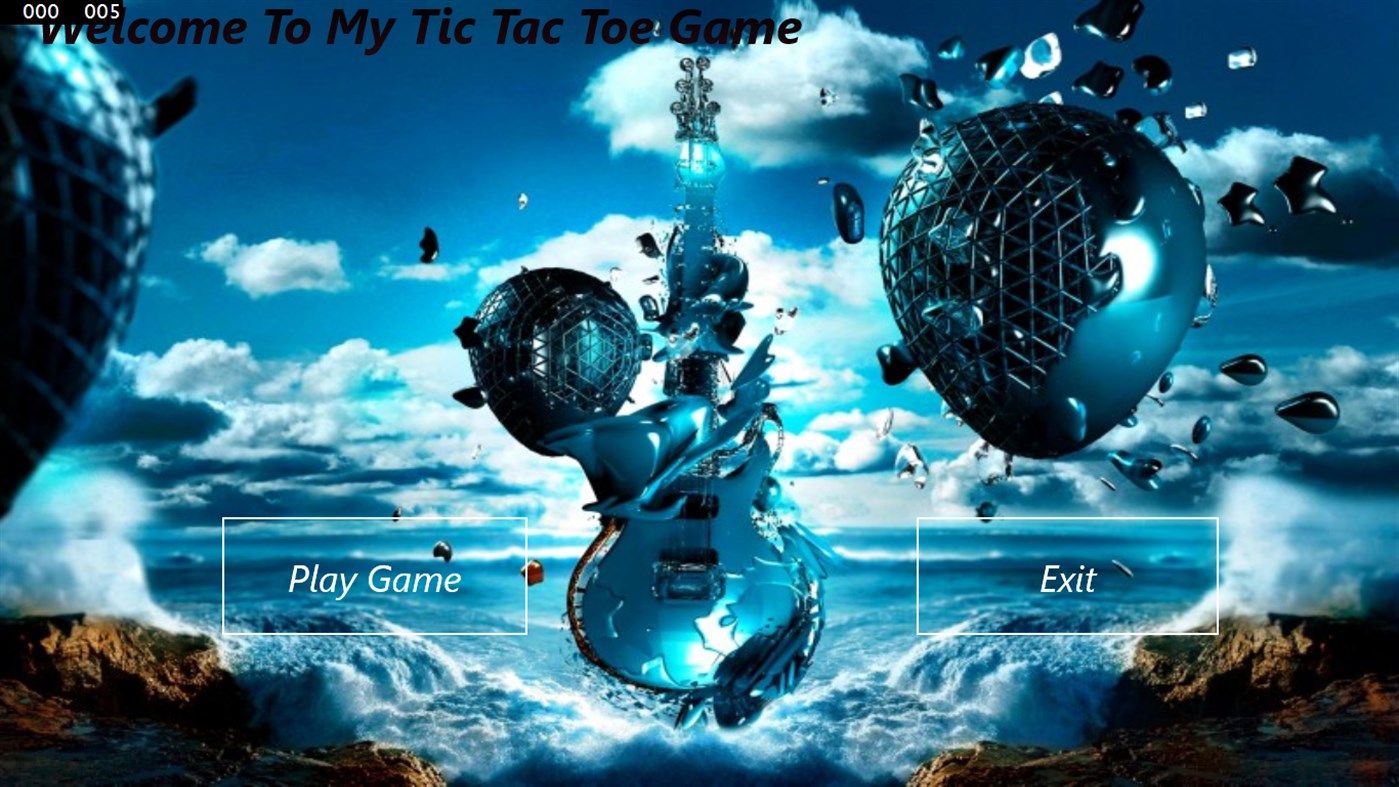 #2. Amazing Tic Tac Toe Game (Windows) Door: Ceetal