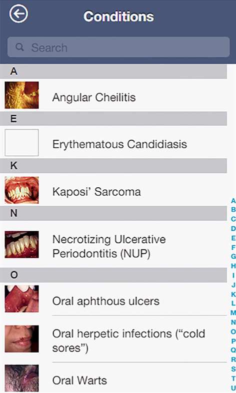 HIV Oral Diseases Screenshots 1