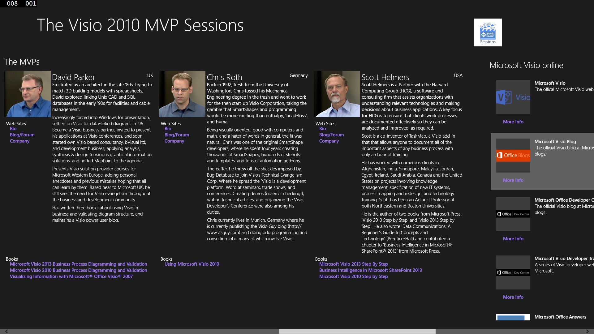 【图】Visio 2010 MVP Sessions(截图2)