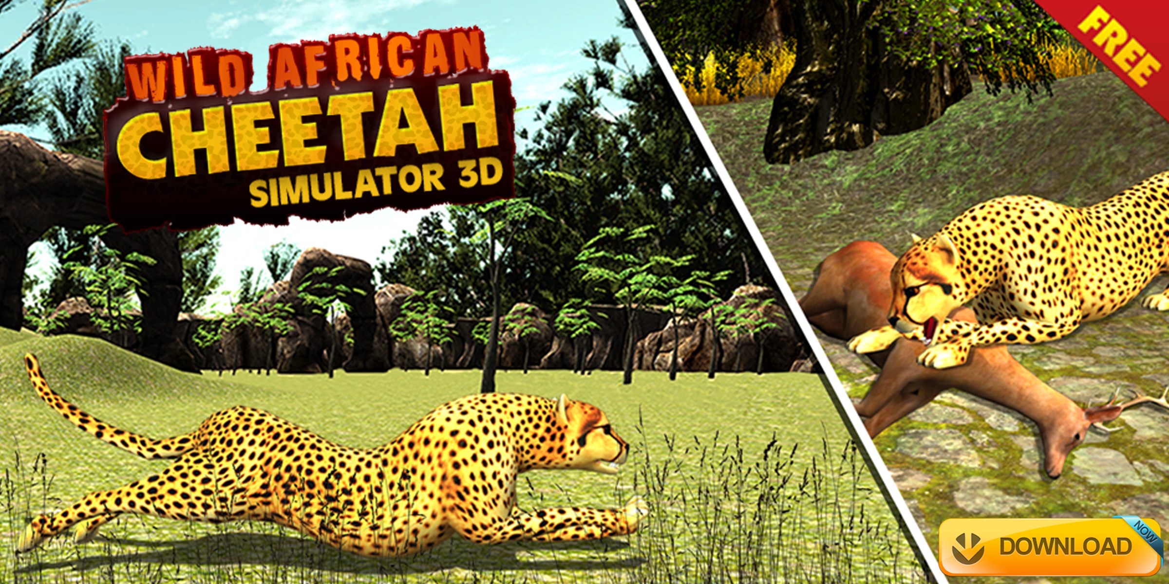 Get Wild African Cheetah Simulator 3D - Animal Hunting - Microsoft Store  en-ZA
