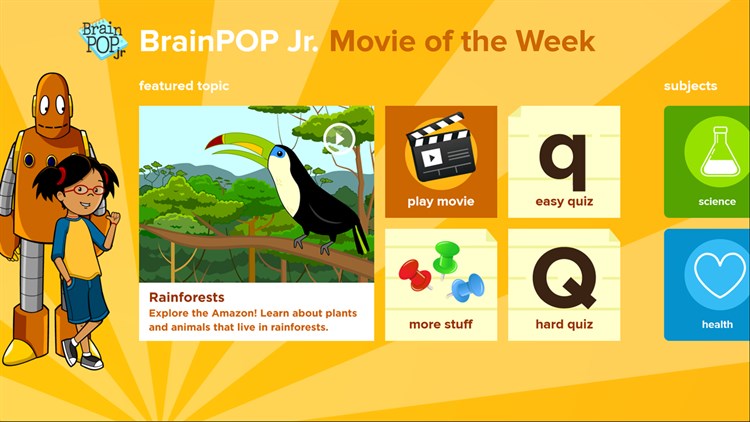BrainPOP Jr. Movie of the Week - PC - (Windows)