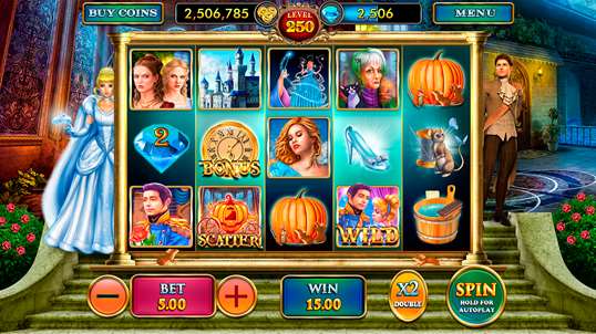 Cinderella's Palace - Free Vegas Casino screenshot 2
