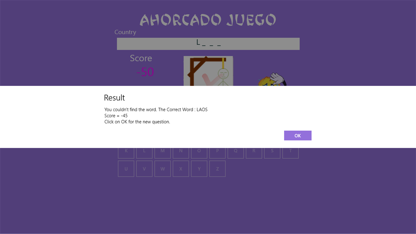 #3. Ahorcado Juego (Windows) 由: Metin Morris