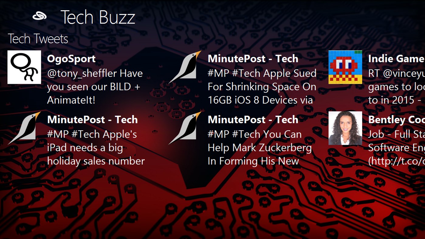 #2. Tech Buzz (Windows) Bởi: DVANA