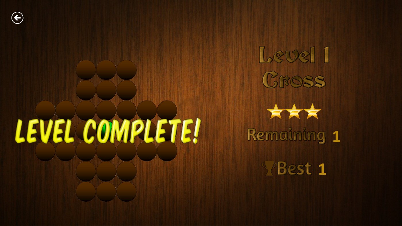 #5. Pegs solitaire (Windows) By: Aga_s