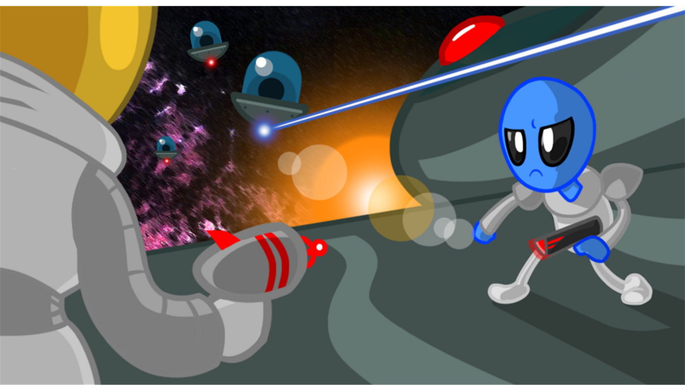 #1. Space Invaders Reverse (Windows) By: Paul Michaels