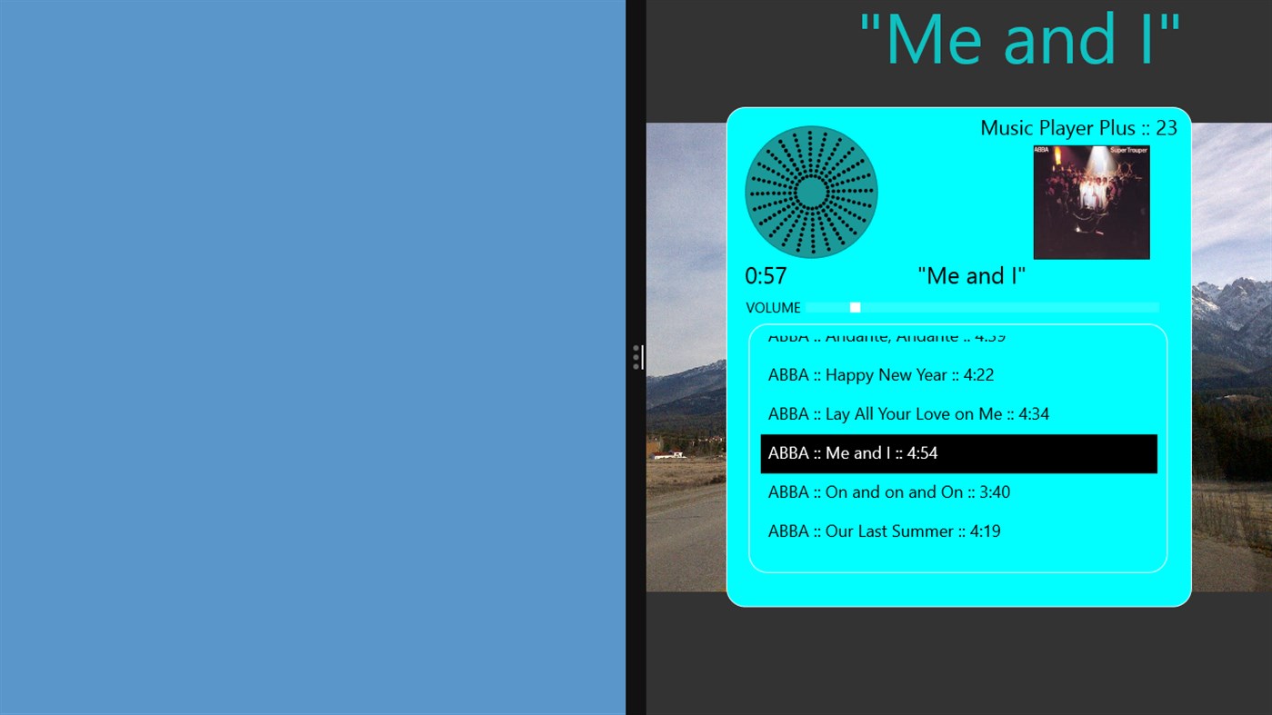 #3. Music Player Plus (Windows) Podle: Roark Dority