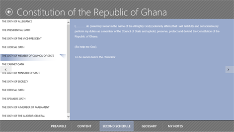 CharterX (Laws of Ghana) Screenshots 2