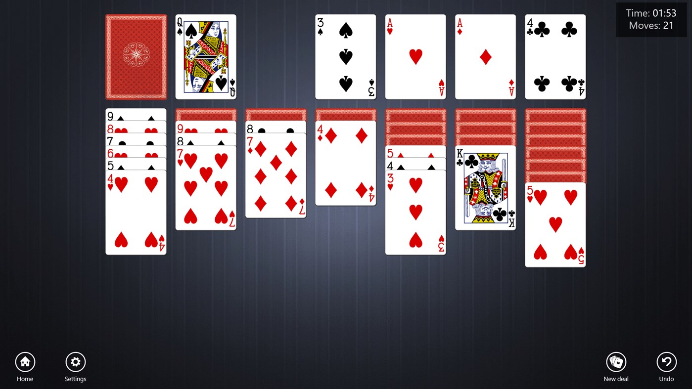 #2. Klondike Solitaire HD Free (Windows) Göre: Enless Soft Ltd.