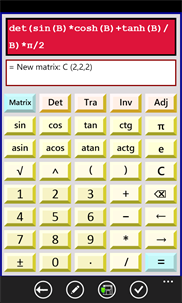 Matrices Calculus screenshot 1