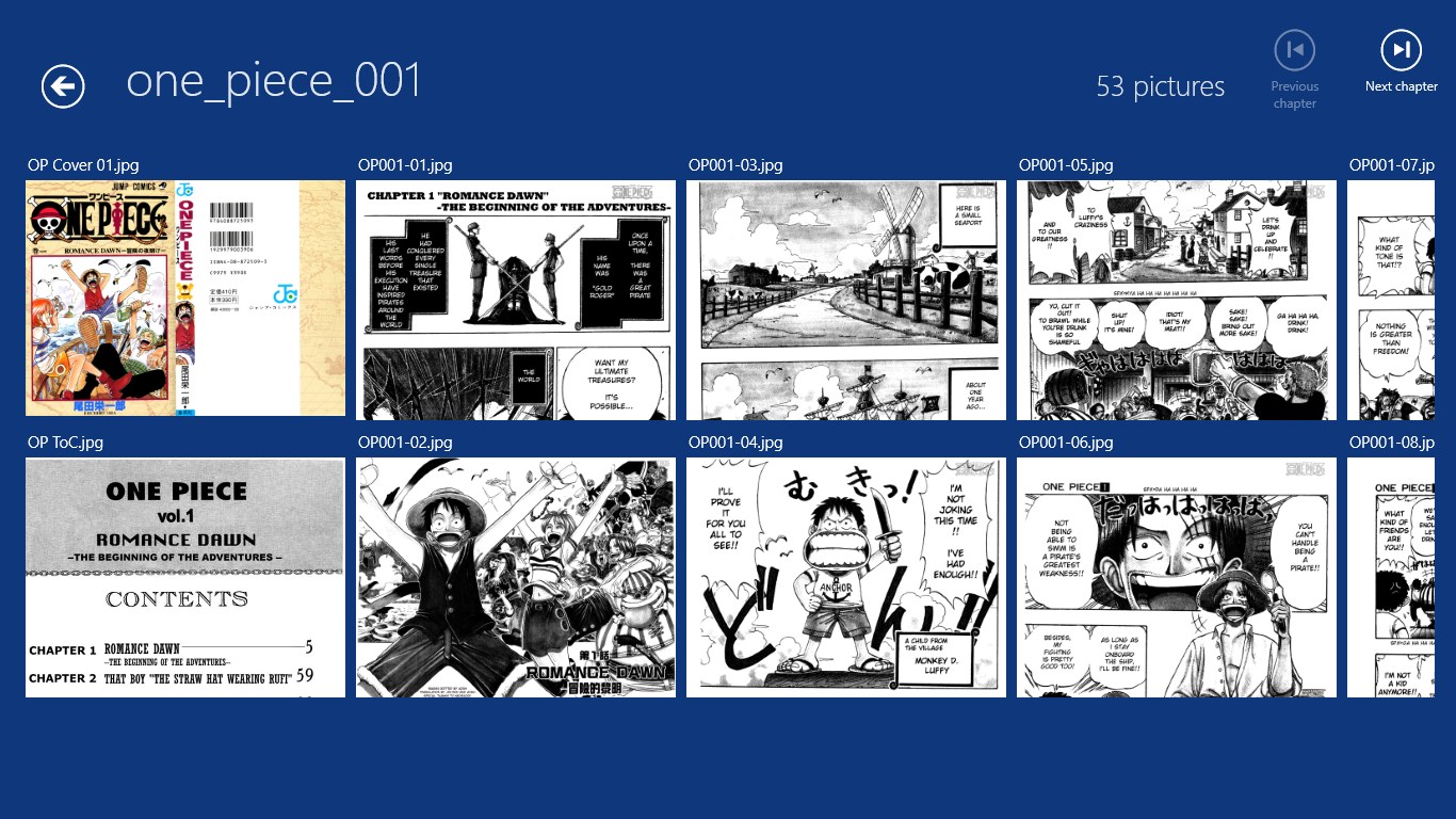 MangaViewer screenshot