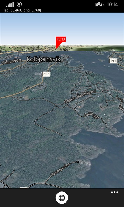 #7. PocketMap (Windows) Podle: Kjetil Ribe