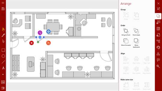 Grapholite - Diagrams, Flow Charts and Floor Plans Designer screenshot 5
