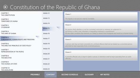 CharterX (Laws of Ghana) Screenshots 1