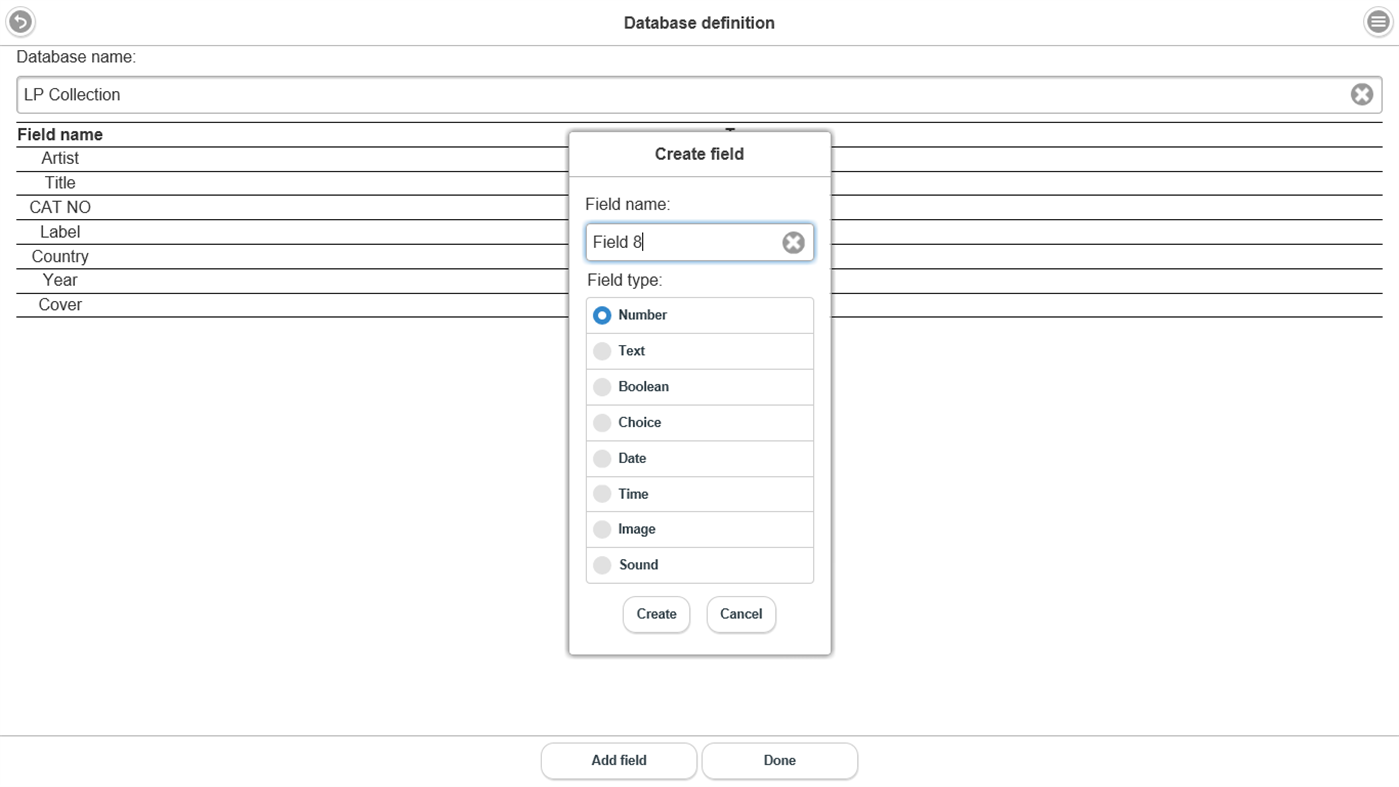 #4. Field Database (FDB) (Windows) 由: Crystallite Info