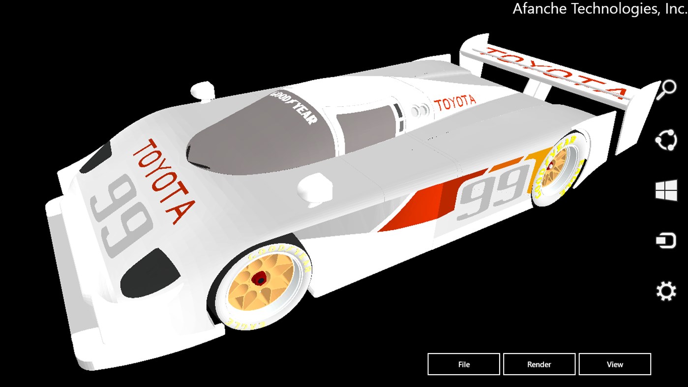 #2. 3D Model Viewer (Windows) 由: Afanche Technologies Inc.