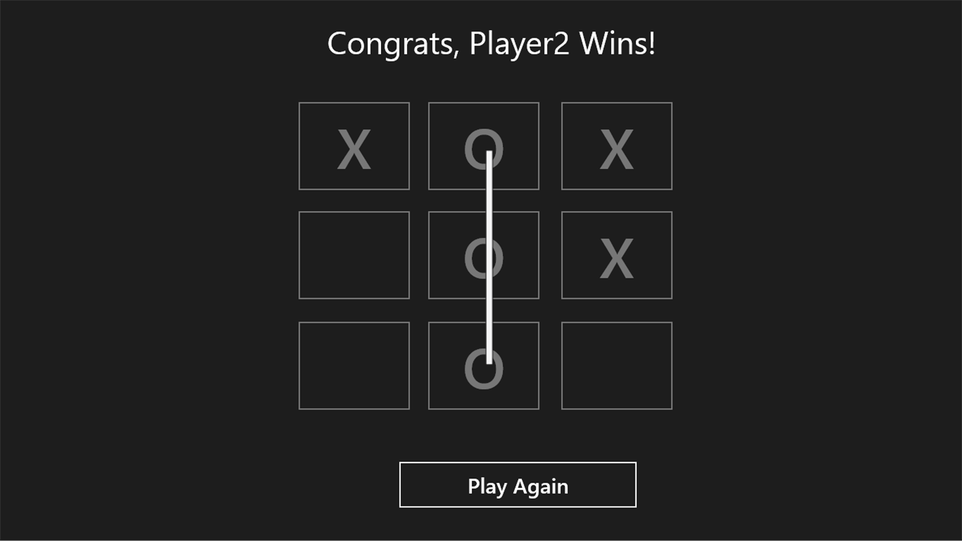 #2. Multiplayer Tic Tac Toe (Windows) di: kushagra jaiswal