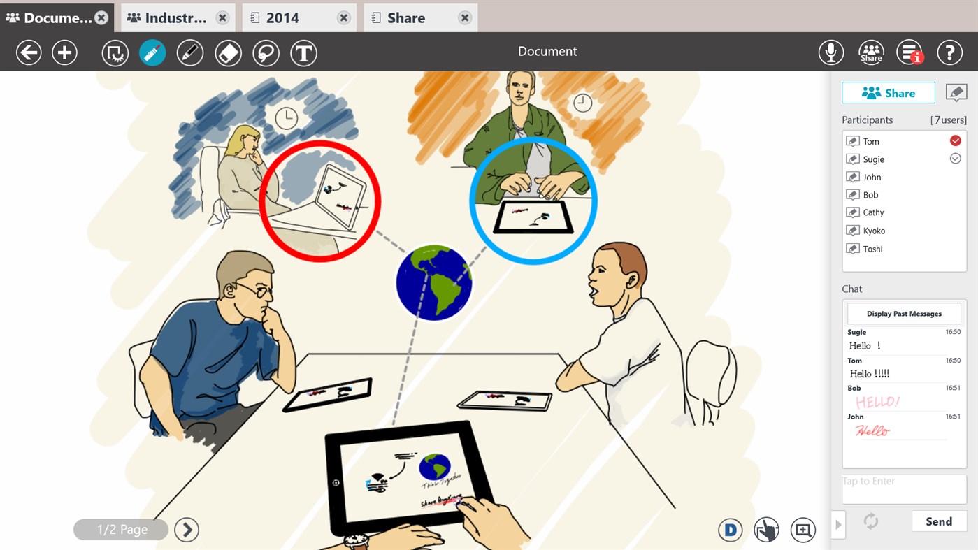 #1. MetaMoJi Share (Windows) 由: MetaMoJi Corporation