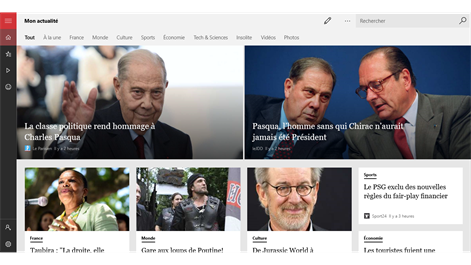 Recevoir MSN Actualité - Microsoft Store fr-FR