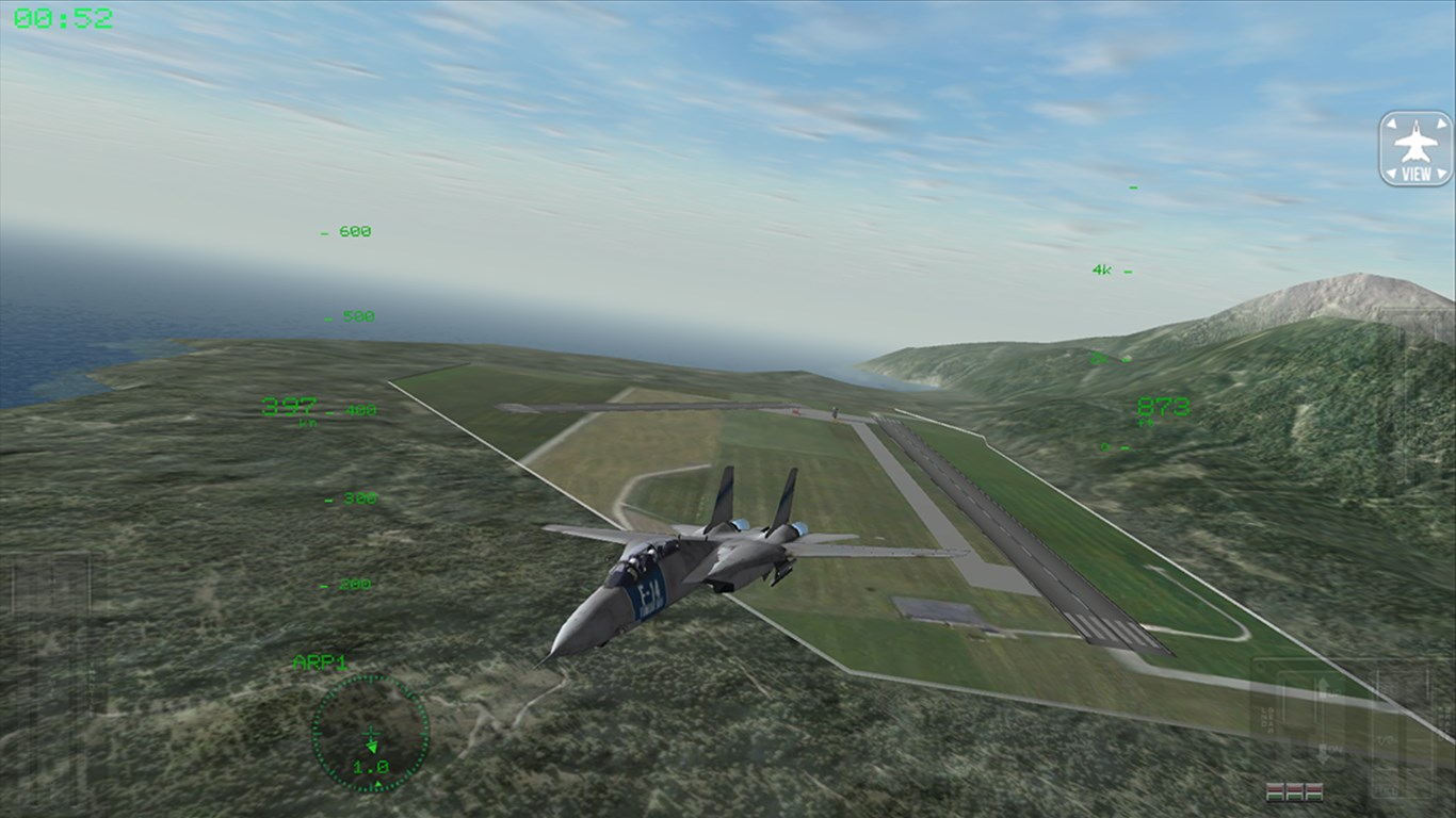 Capture 2 F18 Carrier Landing windows