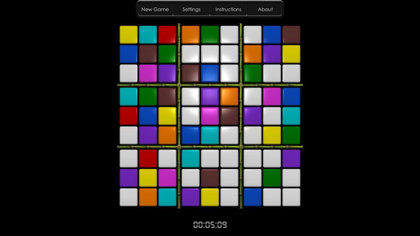 #1. Color Sudoku (Windows) 게시자: BAKNO LLC