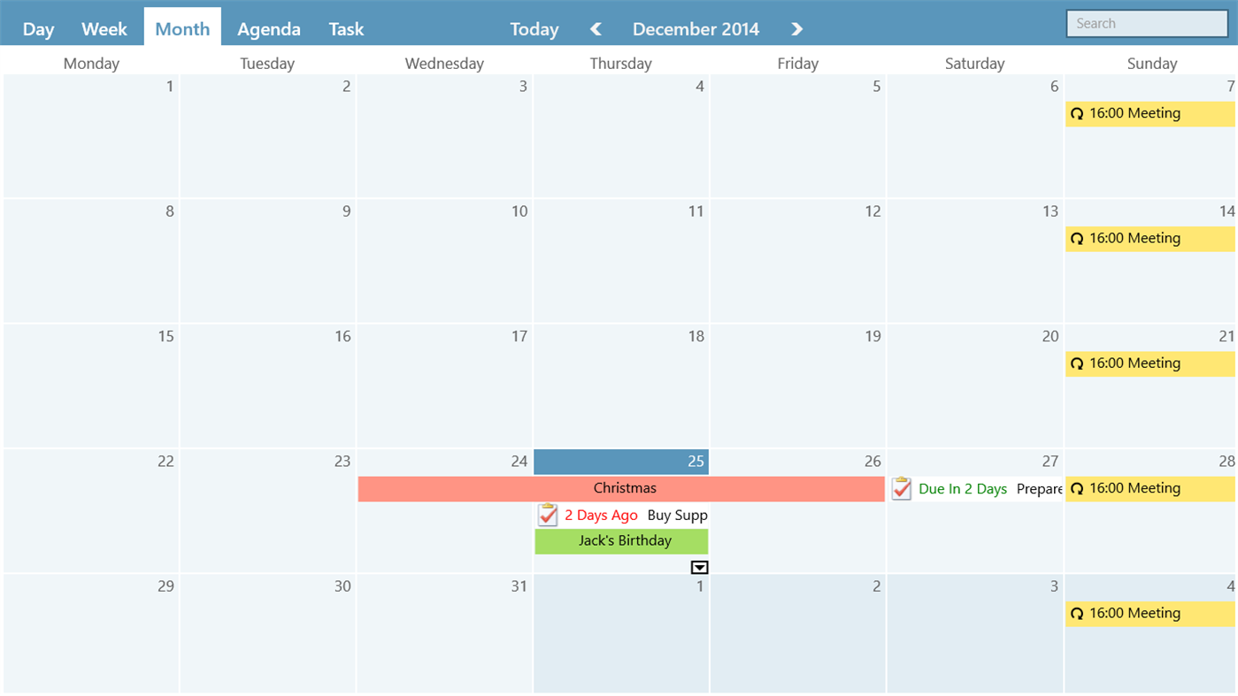 #3. WinPIM Calendar (Windows) By: Chengdu YouQiang Software Co.,Ltd.
