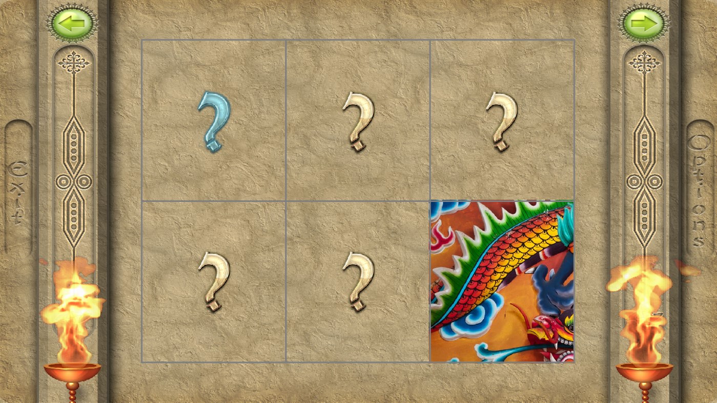 #2. FlipPix Jigsaw - Dragons (Windows) 由: GabySoft