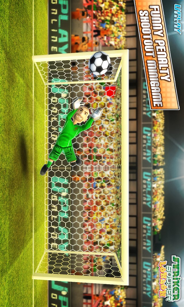 Striker Soccer London screenshot 1