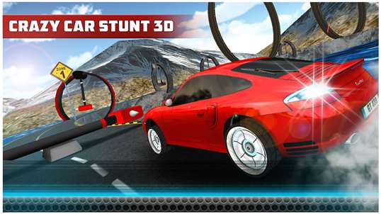 Crazy Car Stunts 3D - Extreme Racing Car Drifts screenshot 1