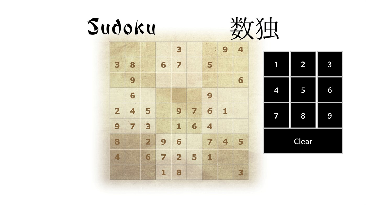 #3. Brainiac Sudoku (Windows) 由: vadimmelnyk