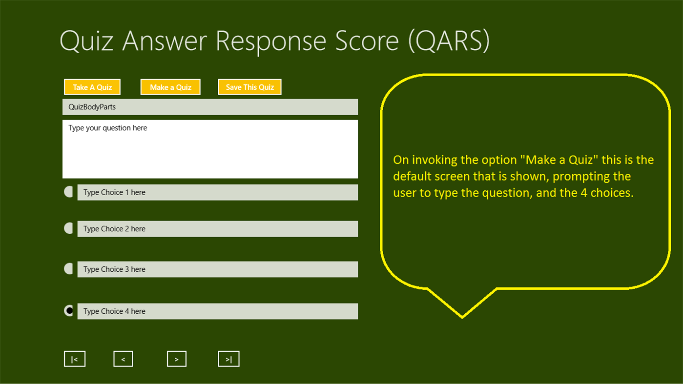 #3. Quiz Answer Response Score (Windows) Με: Vijay Krishnan