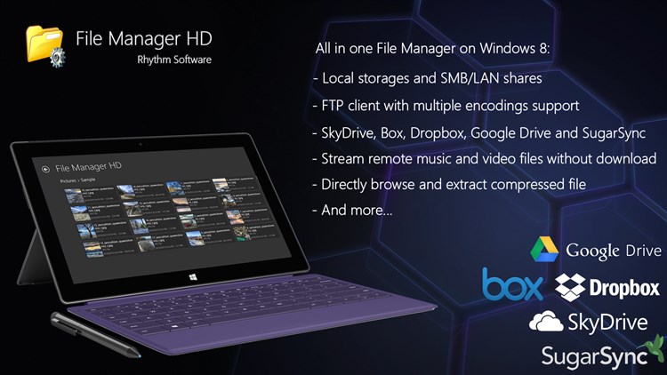 File Manager HD (Free) - PC - (Windows)