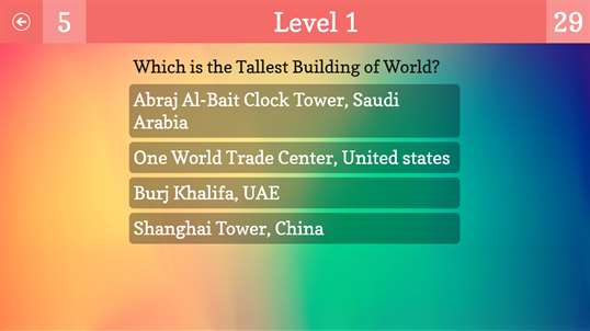 Extreme General Knowledge Quiz screenshot 3